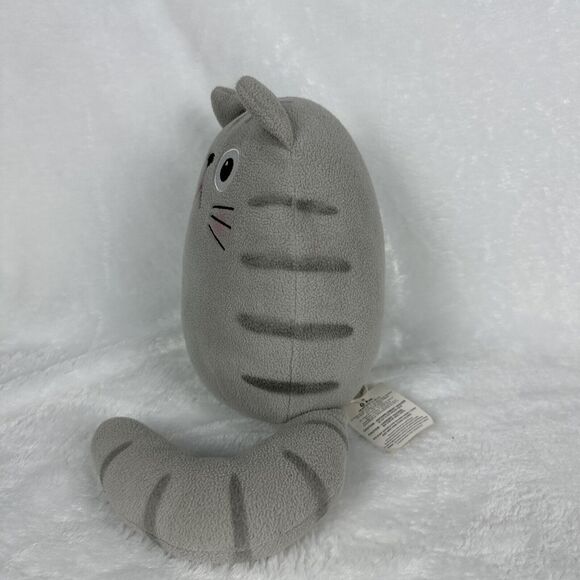Dicke Katze & Friends 10" Gray Cat Plush 2013 Kitty Stuffed Animal Toy Doll - Picture 4 of 11